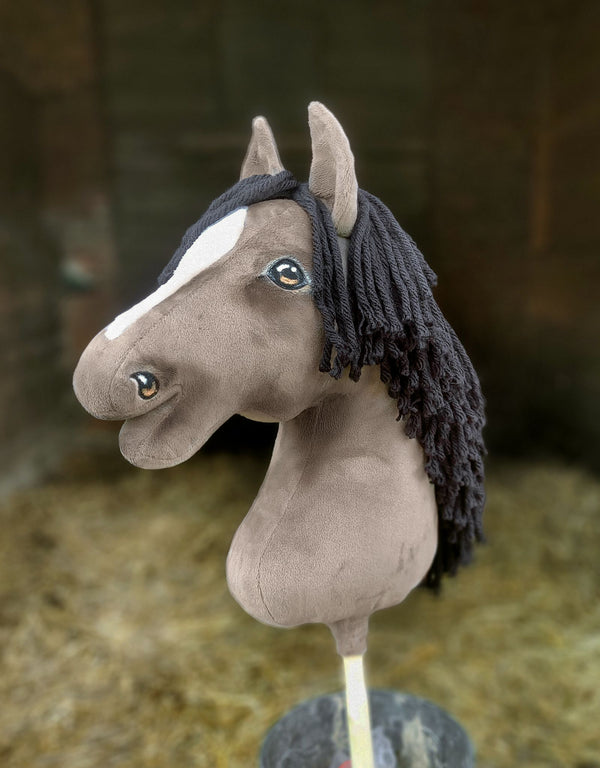 Premium Steckenpferd / Hobby Horse - Grulo Pferd A3