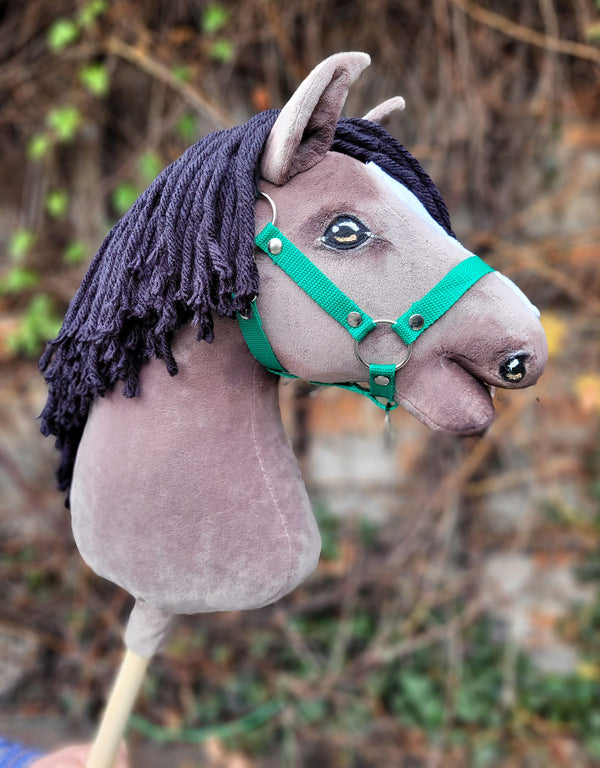 Premium Steckenpferd / Hobby Horse - Grulo Pferd A3