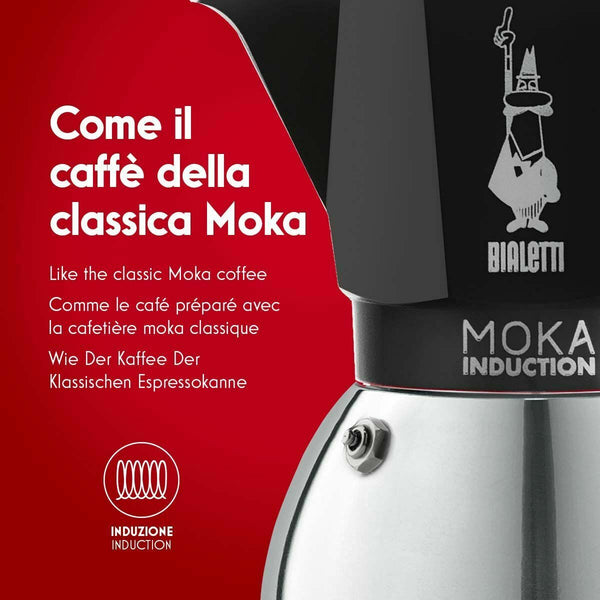 Bialetti Italialainen Mokkapannu Musta