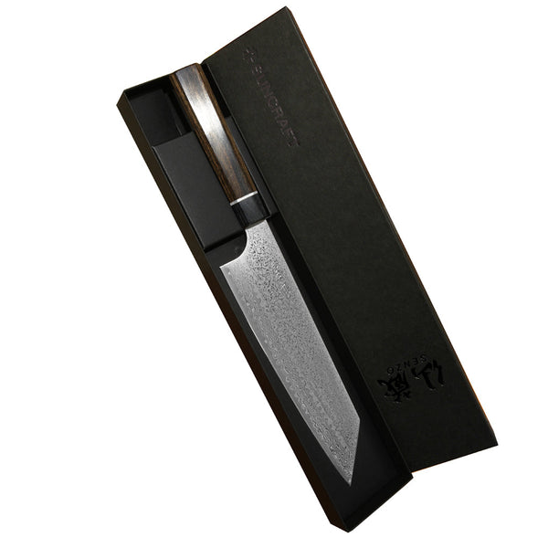 Suncraft Senzo Damascus Black Kiritsuke, 20 cm