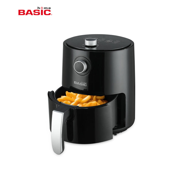 Airfryer Basic Home 1200 W 2,3 L Musta - Vuodevaatteet.fi