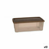 Stefanplast Elegance Beige Säilytyslaatikko Kannella 5L