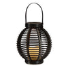 Ibergarden LED-lyhty ruskea muovinen 4 kpl