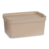 Kipit Beige Säilytyslaatikko Kannella 7,5 L
