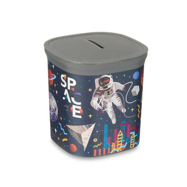 Pincello Astronautti Rahalipas, Muovinen, Monivärinen