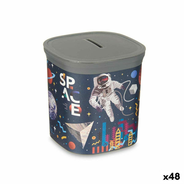 Pincello Astronautti Rahalipas, Muovinen, Monivärinen