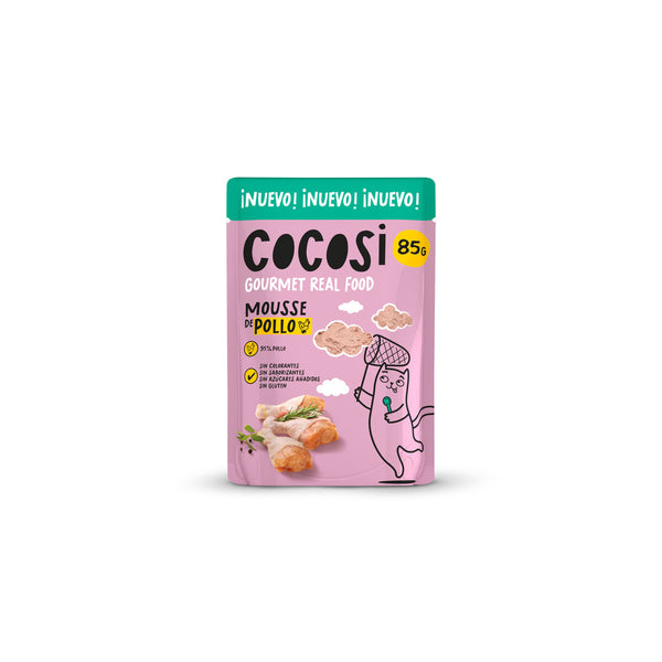 Cocosi Gourmet Kissanruoka Kana 85g 12 kpl