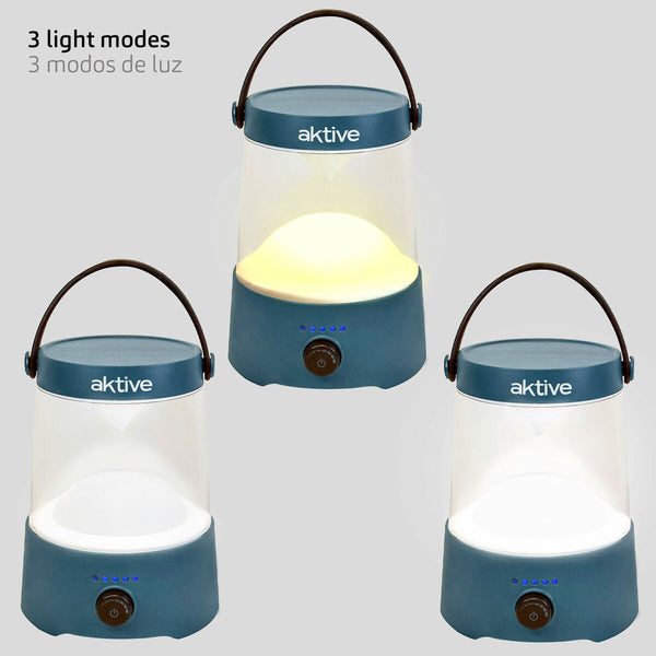 Aktive LED-lyhty 4 osaa
