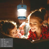 Aktive LED-lyhty 4 osaa