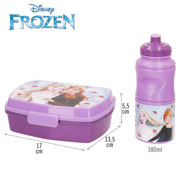 Frozen eväsrasia ja pullo, 380 ml, purppura