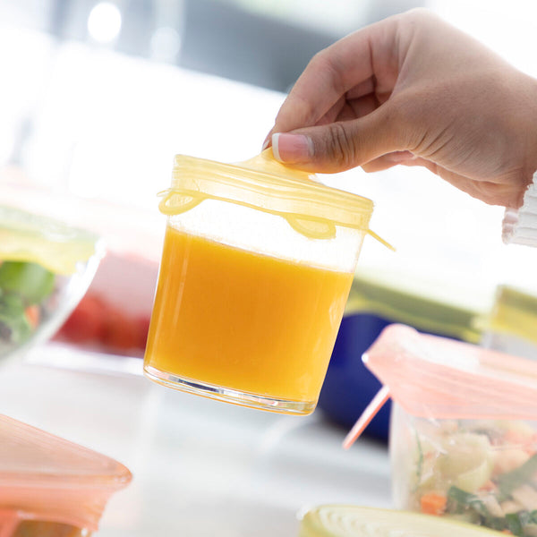 InnovaGoods 10 Uudelleenkäytettävää Silikonikantta