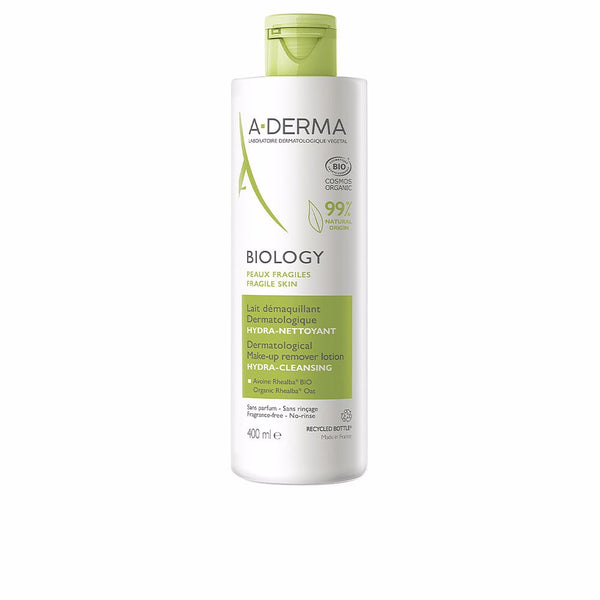A-Derma Biology dermatologinen puhdistusmaito 400 ml | Vuodevaatteet.fi