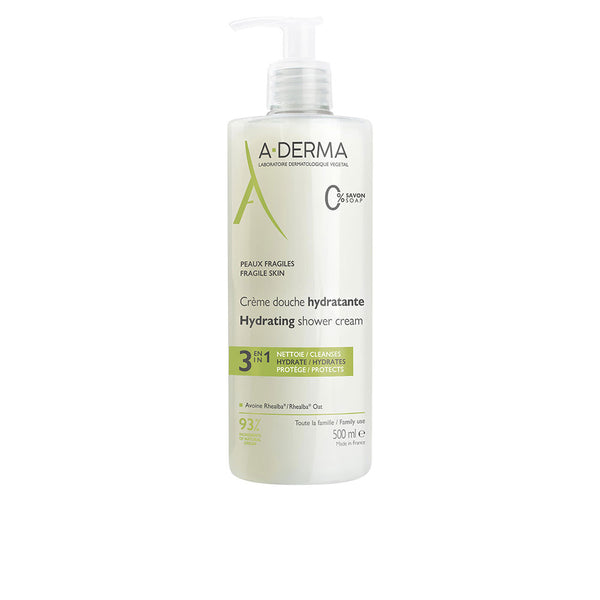 A-Derma Essential Range Moisturizing Shower Cream 500 Ml | Vuodevaatteet.fi