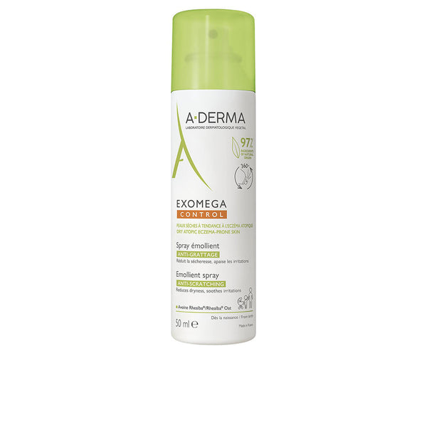 A-DERMA EXOMEGA CONTROL emulsiovoidesuihke 50 ml | Vuodevaatteet.fi