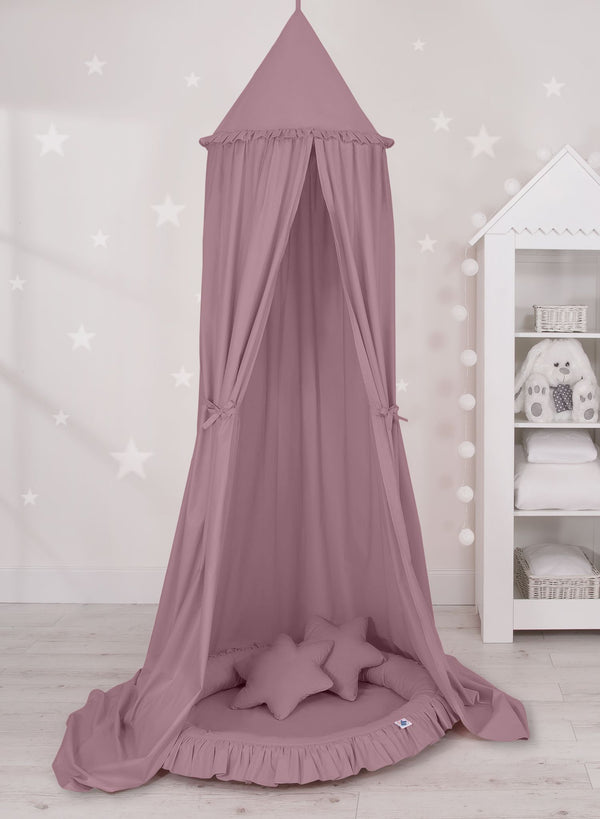 Betthimmel für Babys - Pastellviolett