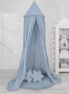 Betthimmel für Babys - Pastellblau