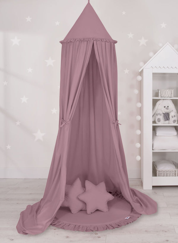 Betthimmel für Babys - Pastellviolett