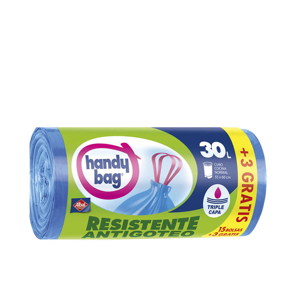 Sacchetto igienico Handy Bag Antibacterias 30 litri 18 u
