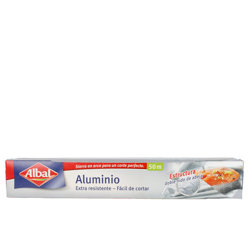 Albal Papel aluminio erittäin kestävä helppo leikata 50 metriä | Vuodevaatteet.fi