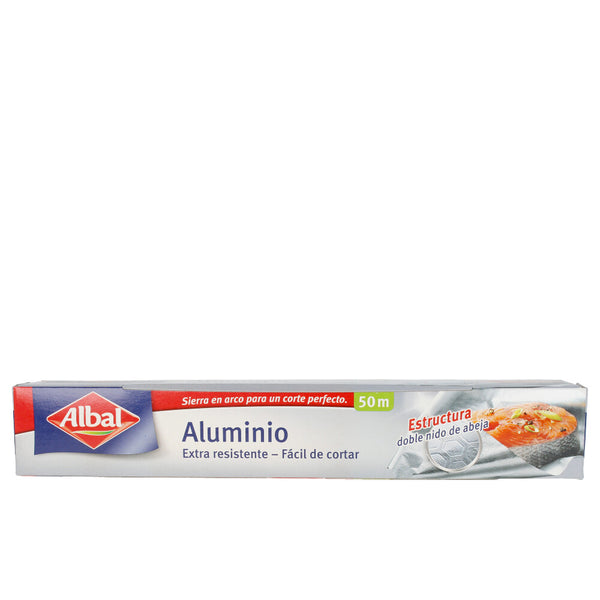 Albal Papel aluminio erittäin kestävä helppo leikata 50 metriä | Vuodevaatteet.fi
