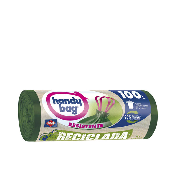 Albal Recycled handy bag kestävä roskapussi 100 litraa 10 kpl | Vuodevaatteet.fi