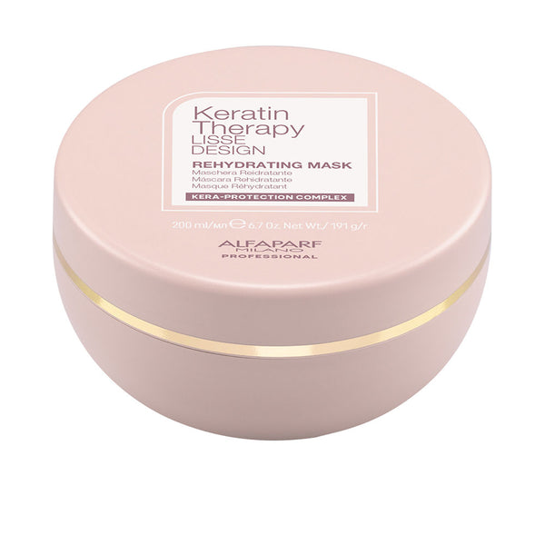 Alfaparf Milano Lisse design keratin therapy kosteuttava naamio 200 ml | Vuodevaatteet.fi