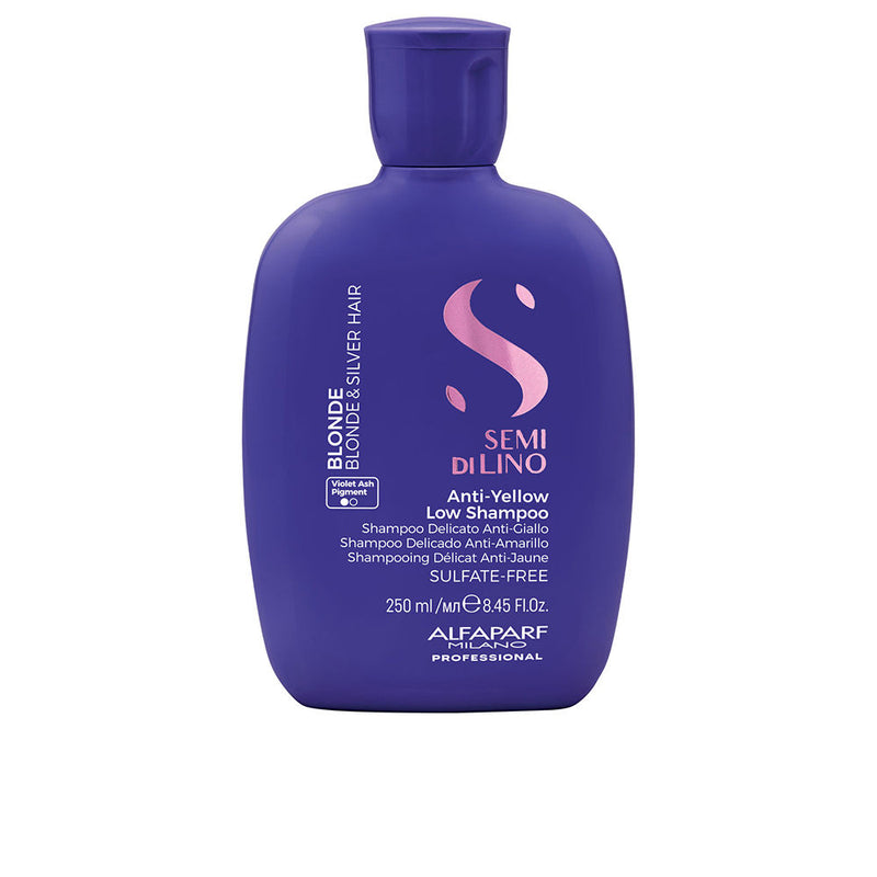 Alfaparf Milano Semi di lino blonde & silver matalow shampoo 250 ml | Vuodevaatteet.fi