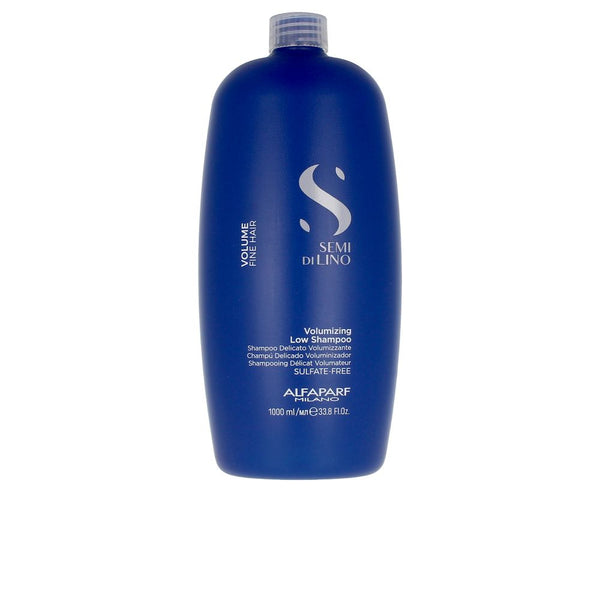 Alfaparf Milano Semi di lino volume hienoille hiuksille tuuheuttava low shampoo 1000 ml | Vuodevaatteet.fi