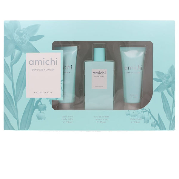 Amichi Amichi sensual flower sarja 3 kpl | Vuodevaatteet.fi