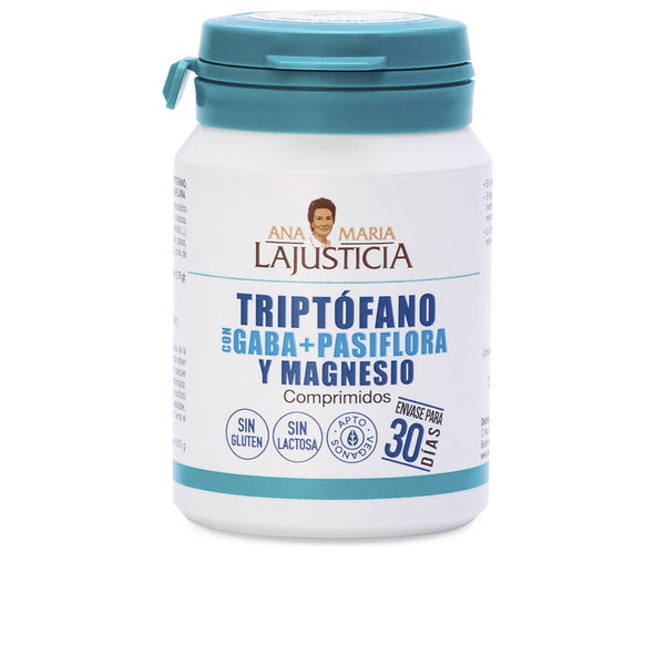 Ana María Lajusticia Tryptophan With Gaba + Passion Flower And Magnesium 60 Tablets | Vuodevaatteet.fi