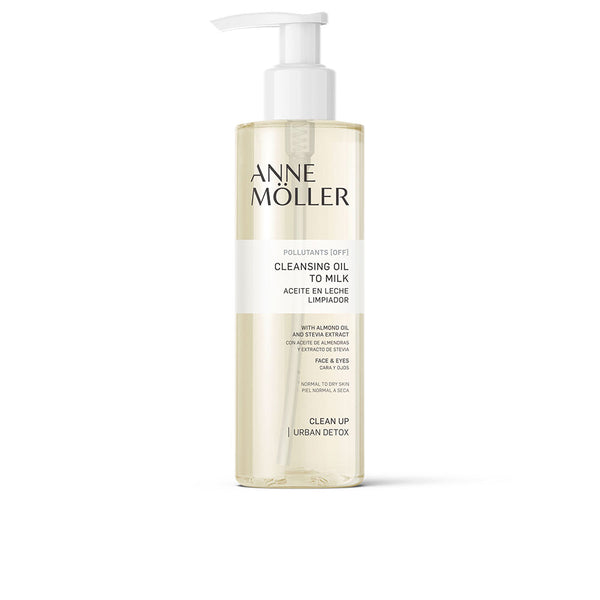 Anne Möller Clean up puhdistusöljy maitoon 200 ml | Vuodevaatteet.fi