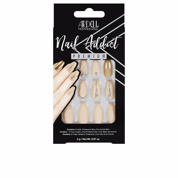 Ardell Nail addict nude jeweled 1 u | Vuodevaatteet.fi