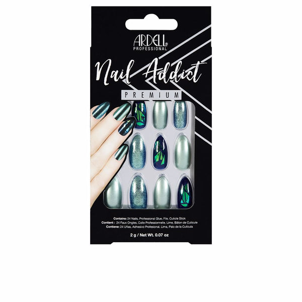 Ardell Nail addict vihreä glitter kromi 1 u | Vuodevaatteet.fi