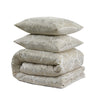 Bettwäsche-Set Glamour Flanell Art Folie Creme