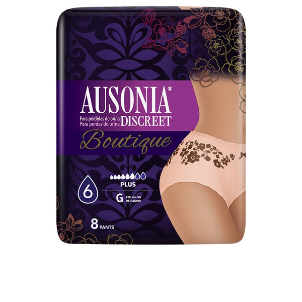 Ausonia Discreet boutique tg -housut 8 kpl | Vuodevaatteet.fi