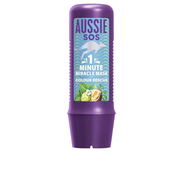 Aussie SOS 1 Minuutin Ihme Hiusnaamio Värjätyille Hiuksille 250 ml | Vuodevaatteet.fi