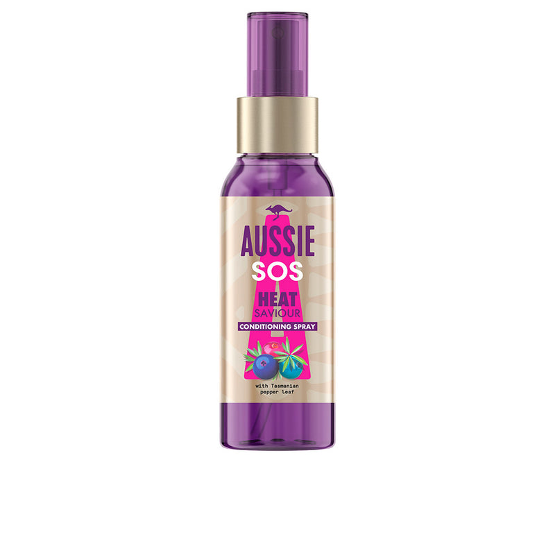 Aussie Sos protector de calor jätettävä suihke 100 ml | Vuodevaatteet.fi
