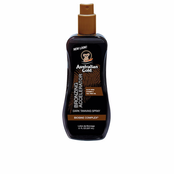 Australian Gold Accelerator with bronzer spray gel 237 ml | Vuodevaatteet.fi