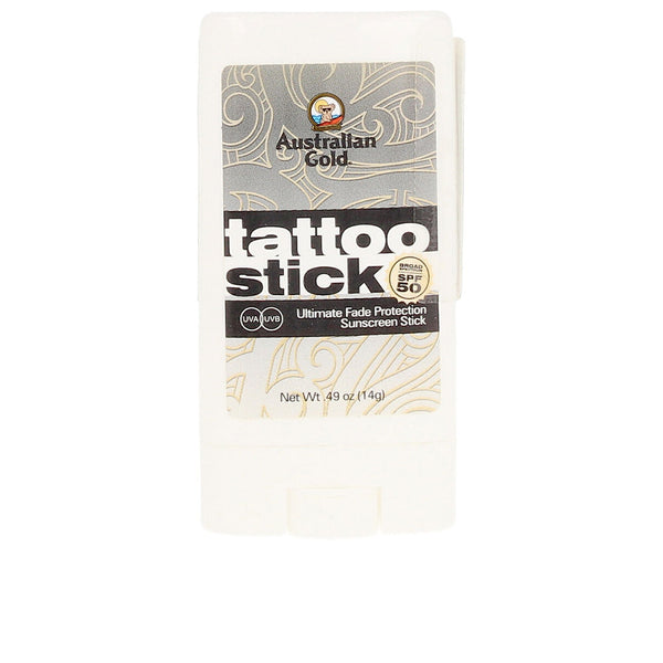 Australian Gold Tattoo stick spf50+ aurinkosuojapuikko 15 ml | Vuodevaatteet.fi