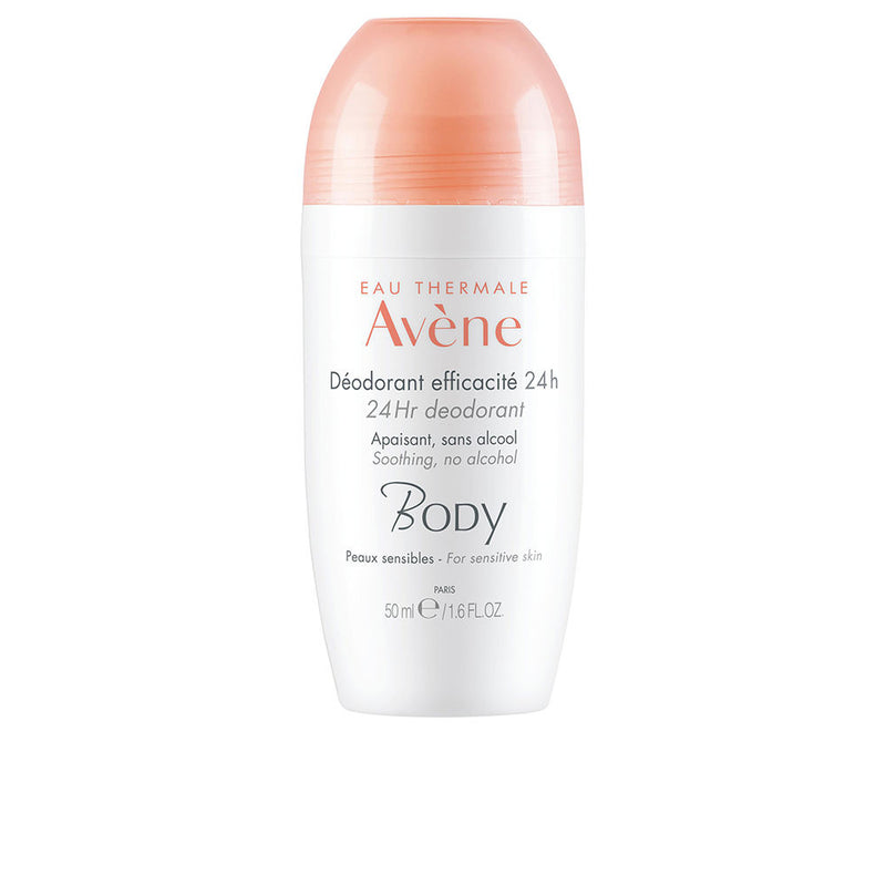 Avene Body 24h deodorantti roll-on 50 ml | Vuodevaatteet.fi