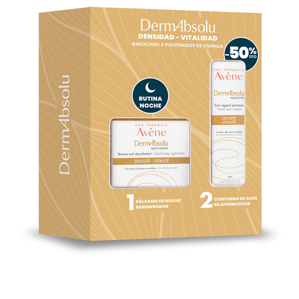 Avène Dermabsolu Bálsamo Noche Densidad + Ojos Lote 2 Pz | Vuodevaatteet.fi