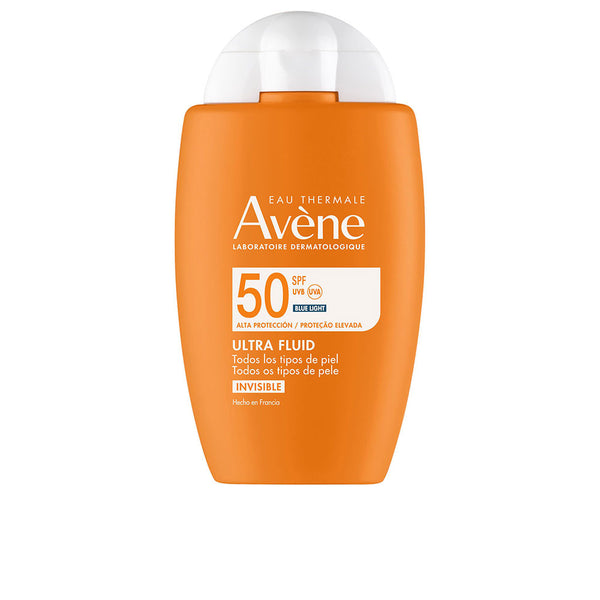 Avène Solaire Ultra Invisible Fluid Sensitive Skin Spf50 50 Ml | Vuodevaatteet.fi