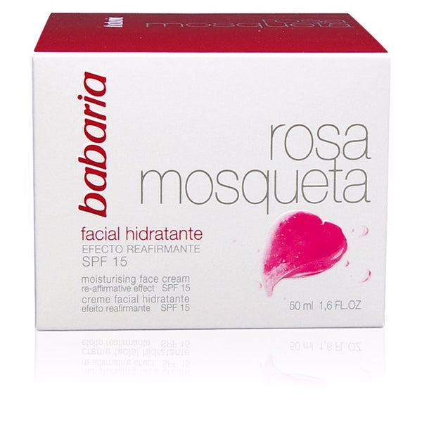 Babaria Rosa mosqueta hidratante 24h kasvovoide 50 ml | Vuodevaatteet.fi
