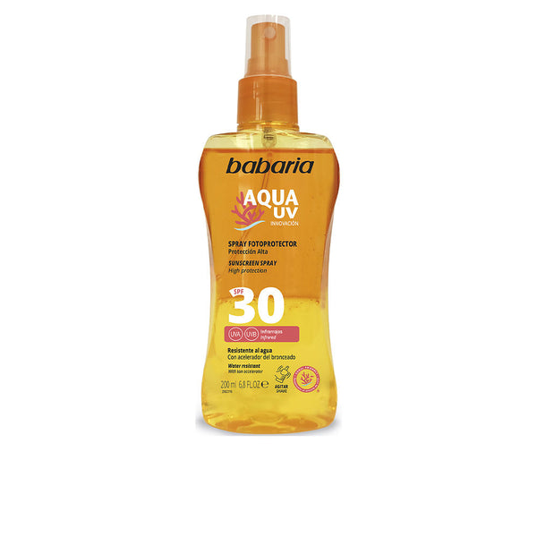 Babaria Solar aqua uv spf30 kaksifaasinen 200 ml | Vuodevaatteet.fi