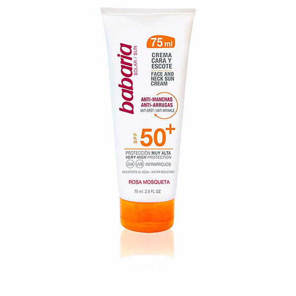 Babaria Solar cara&escote fluidi anti-läiskä spf50+ 75 ml | Vuodevaatteet.fi