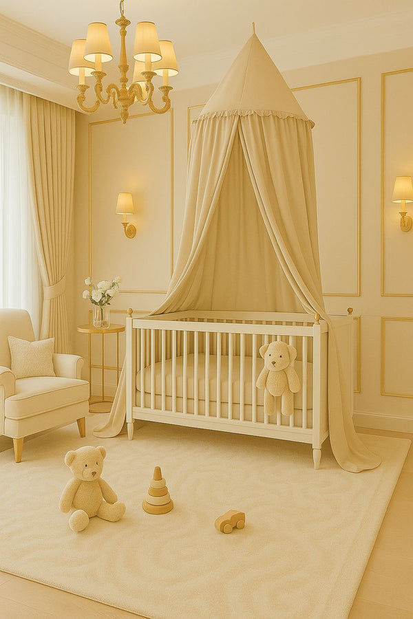 Betthimmel für Babys - Beige