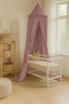 Betthimmel für Babys - Pastellviolett