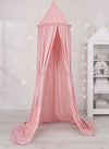 Betthimmel für Babys - Pastellrosa
