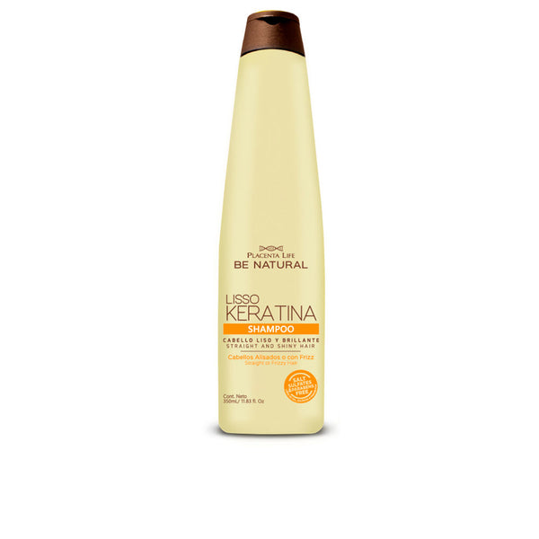 Be Natural Lisso keratin shampoo 350 ml | Vuodevaatteet.fi