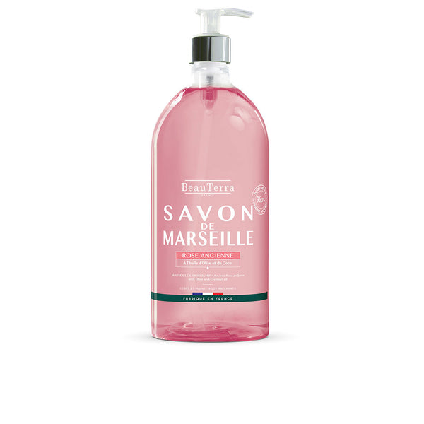 Beauterra Marseille antiikki ruusu saippua 1000 ml | Vuodevaatteet.fi